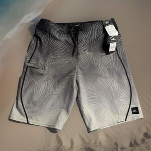O’Neill Hyperfreak NWT Men’s Swimming Board Shorts Sz 30 Surf Beach